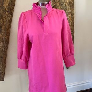 Hot pink sweater dress by Pomander Palace, size medium